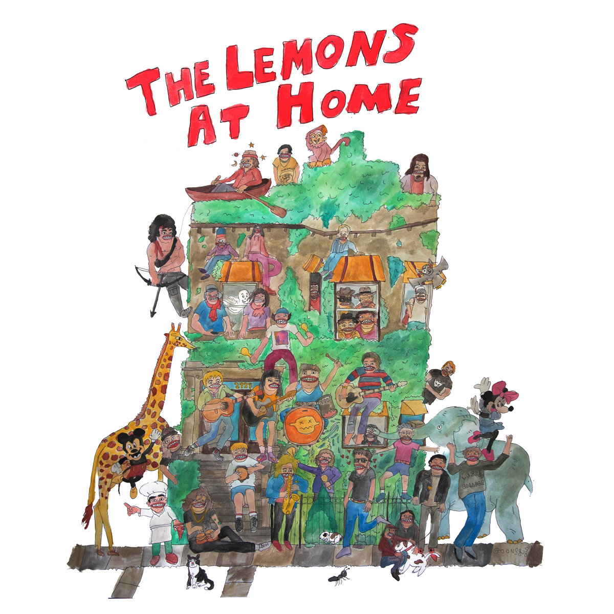 The Lemons At Home album cover