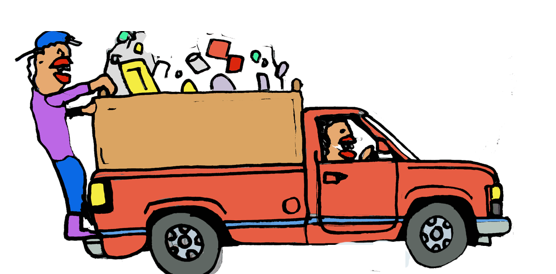 Goonswood trash truck