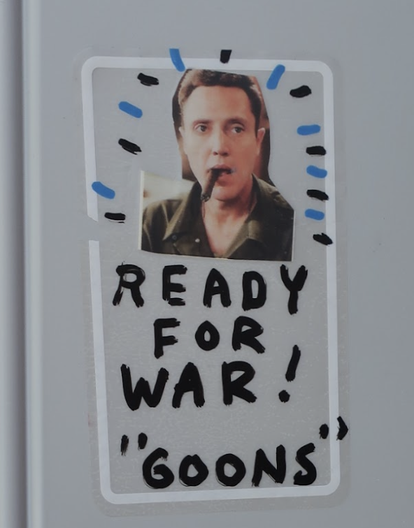 Ready for war Goons sticker